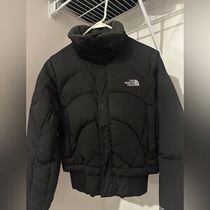 The North Face black coat